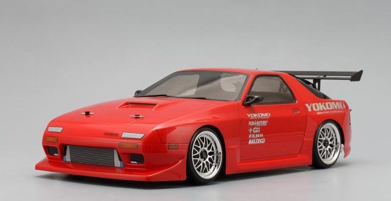 all4rc.ru / Кузов не окрашенный Drift Body Mazda RX-7 APEX FC3S / #YKM-SD-FC3SBS/ SD-FC3SBS