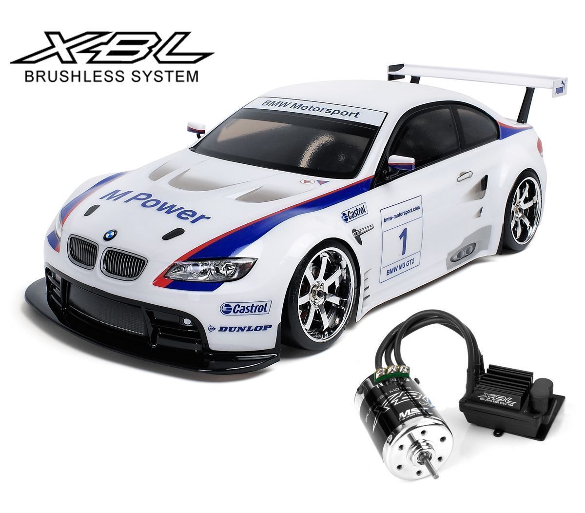 MS-01D 1/10 Scale 4WD RTR Electric Drift Car 2.4G brushless BMW M3 GT2  купить радиоуправляемую автомодель в Москве