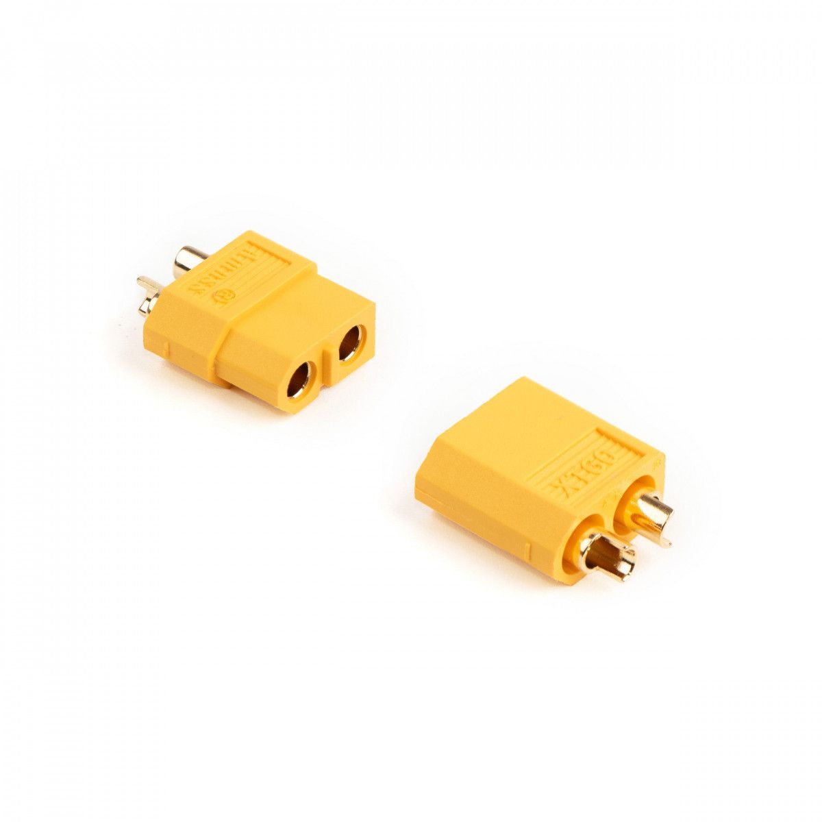 Переходники XT60 Male/Female LiPo LiFe NiMh Battery Connectors Yellow в  Москве, купить запчасти для автомоделей